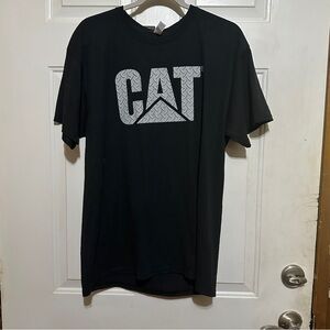 Caterpillar Men’s Short Sleeve Logo Tee Large‎ New With Tags Black